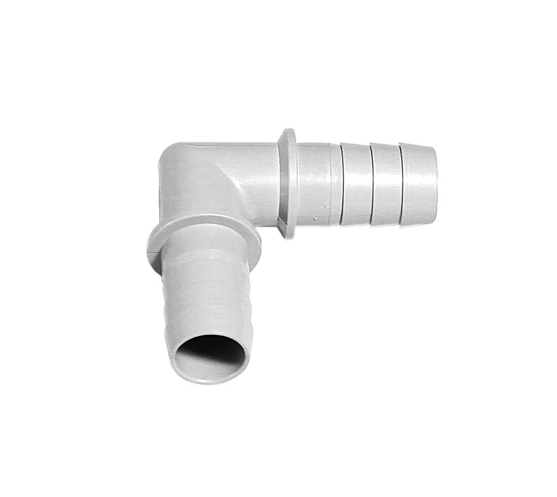 Giunto tubo scarico Ø17x17mm curvo