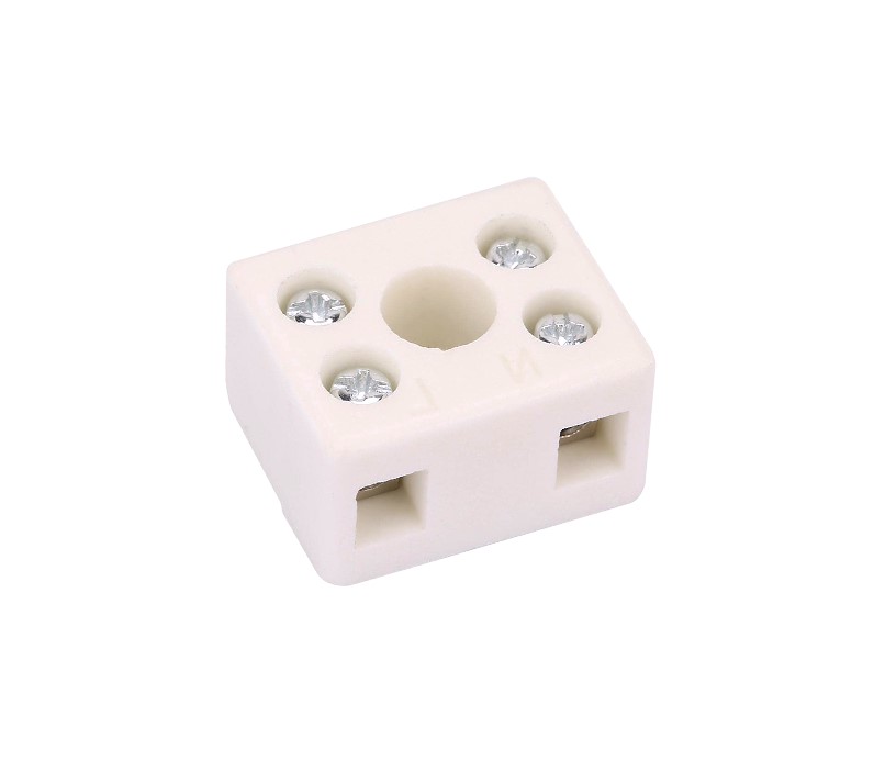 Morsettiera ceramica 4 attacchi