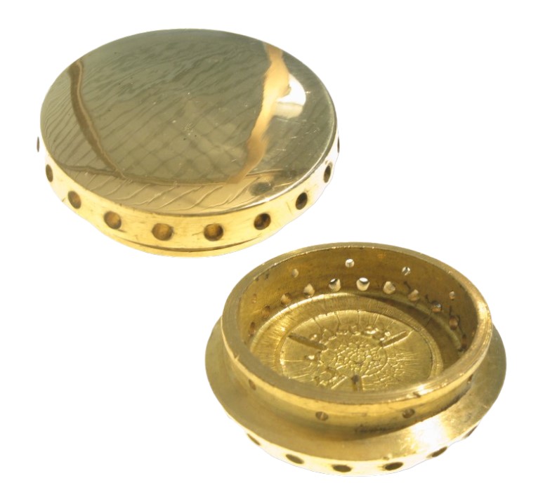 Spartifiamma ottone lucido 49mm