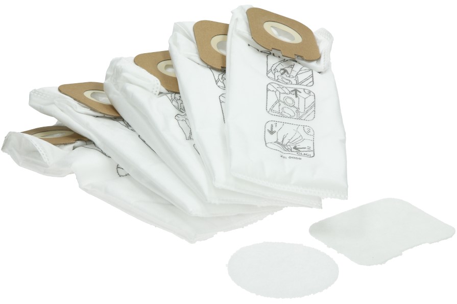 Seb kit 5 sacchetti microfibra + 2 microfiltri