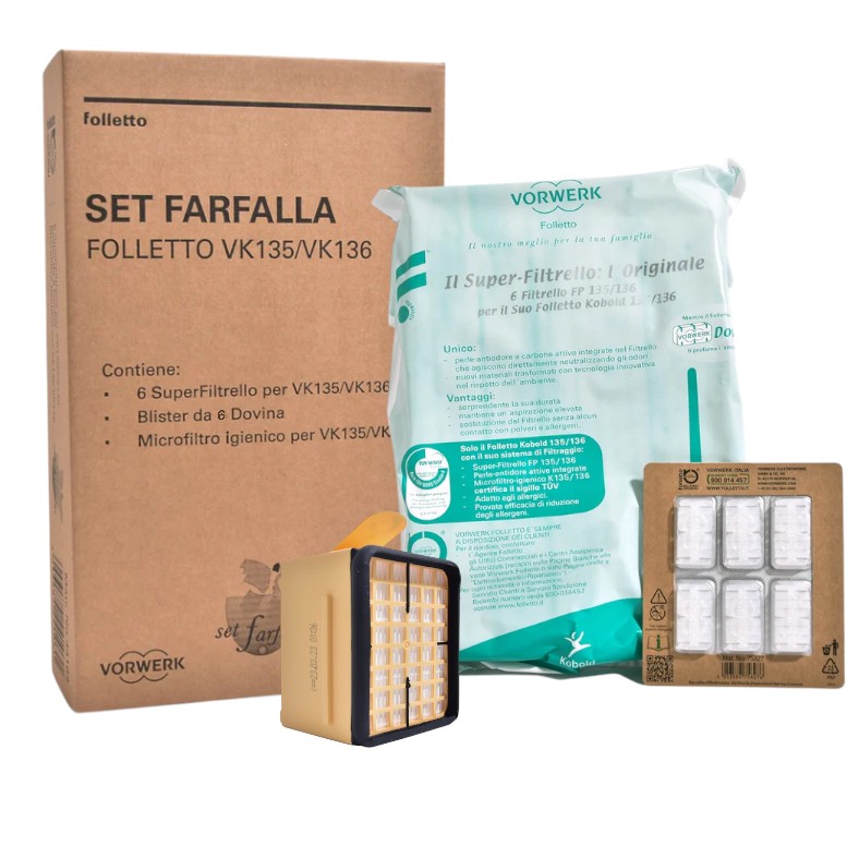 Set farfalla VK135