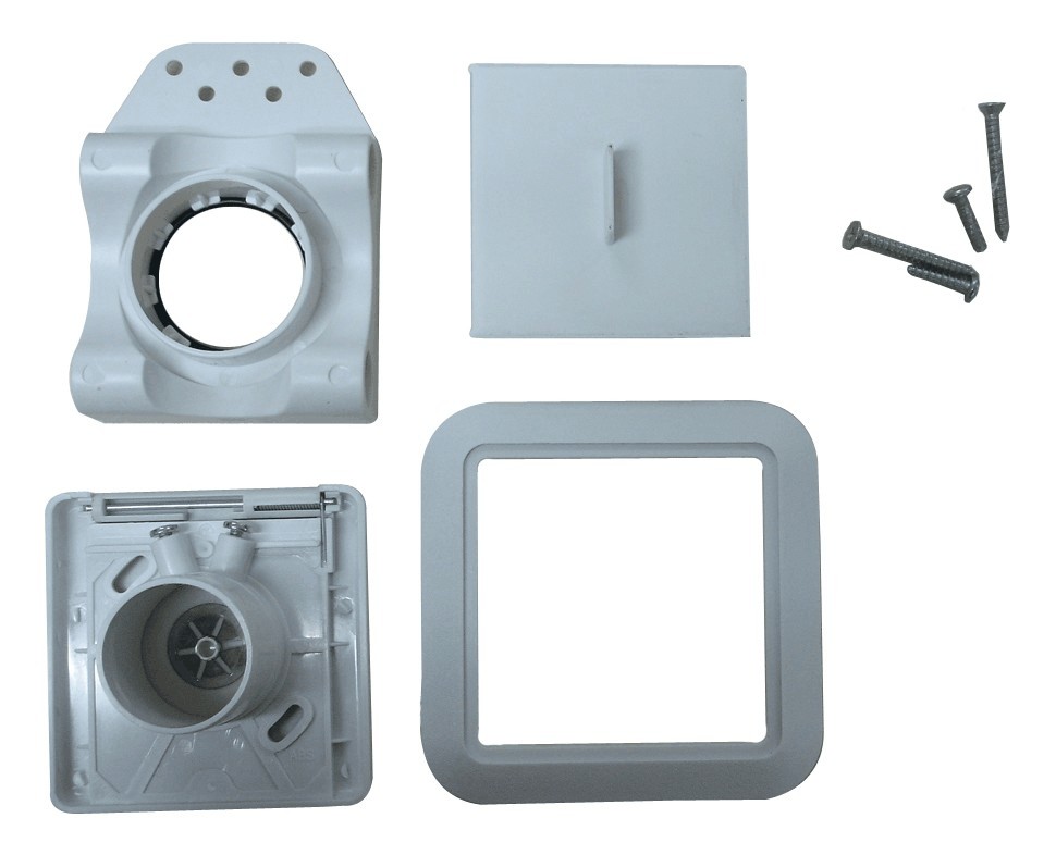 Set presa aspirante quadrata